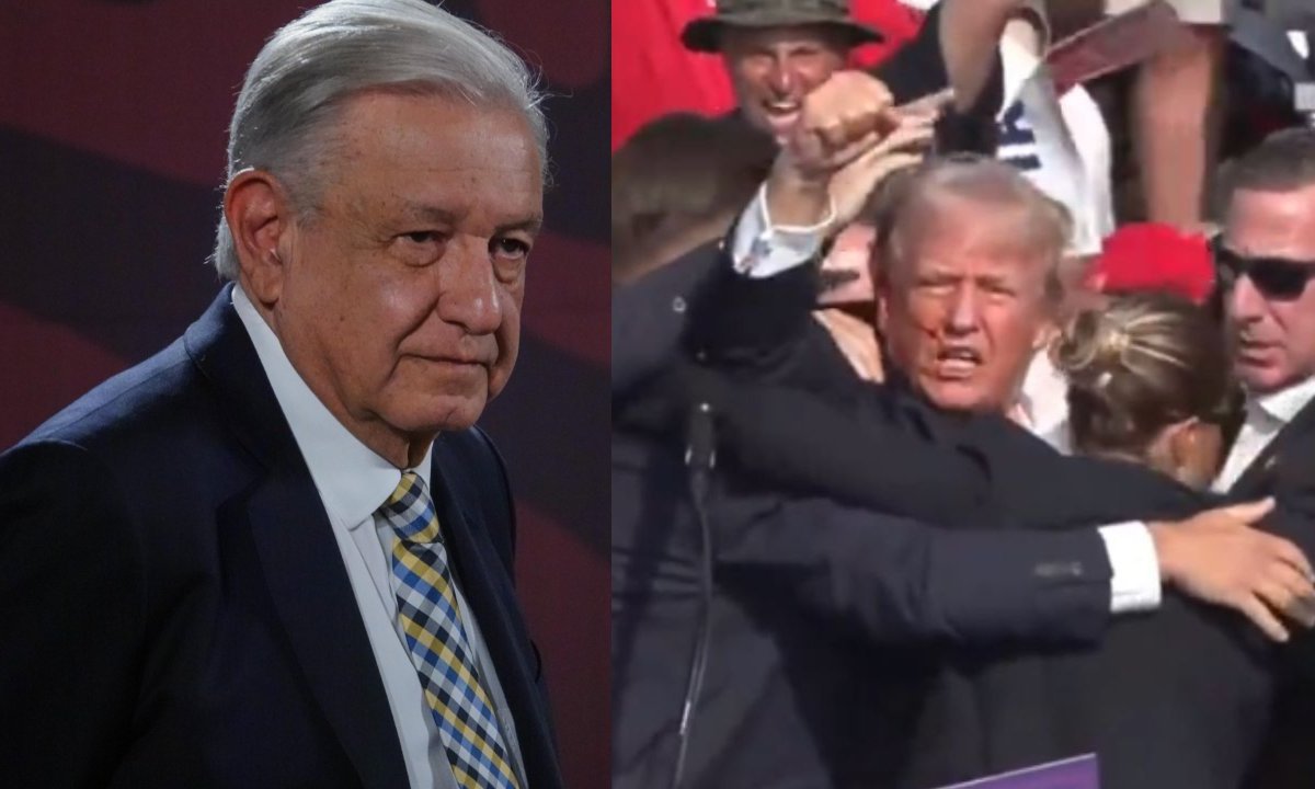 El presidente Andrés Manuel López Obrador reprobó el posible ataque con disparos contra Donald Trump en un mitin