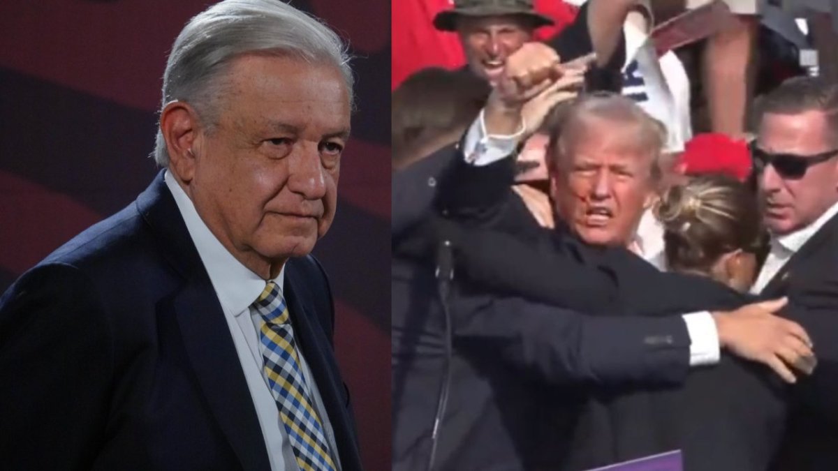 El presidente Andrés Manuel López Obrador reprobó el posible ataque con disparos contra Donald Trump en un mitin