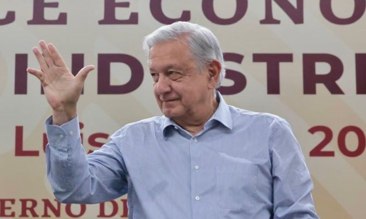 López Obrador dijo que el "expresidente Donald Trump es un hombre fuerte, de carácter, pero también visionario