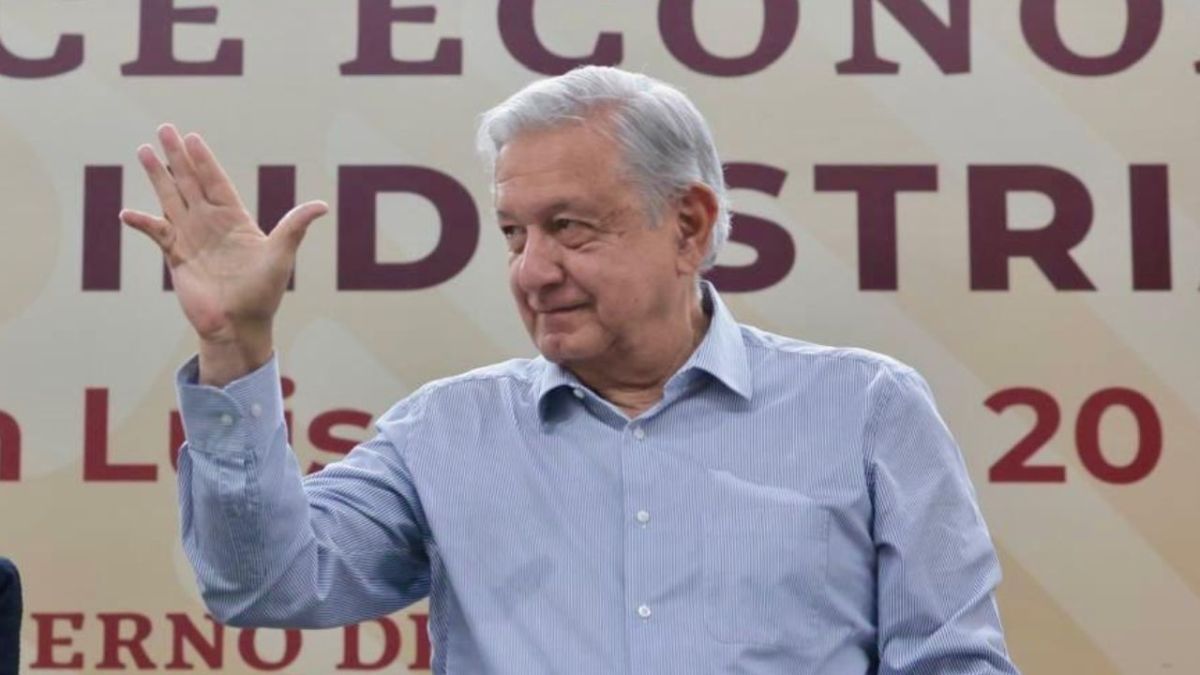 López Obrador dijo que el "expresidente Donald Trump es un hombre fuerte, de carácter, pero también visionario