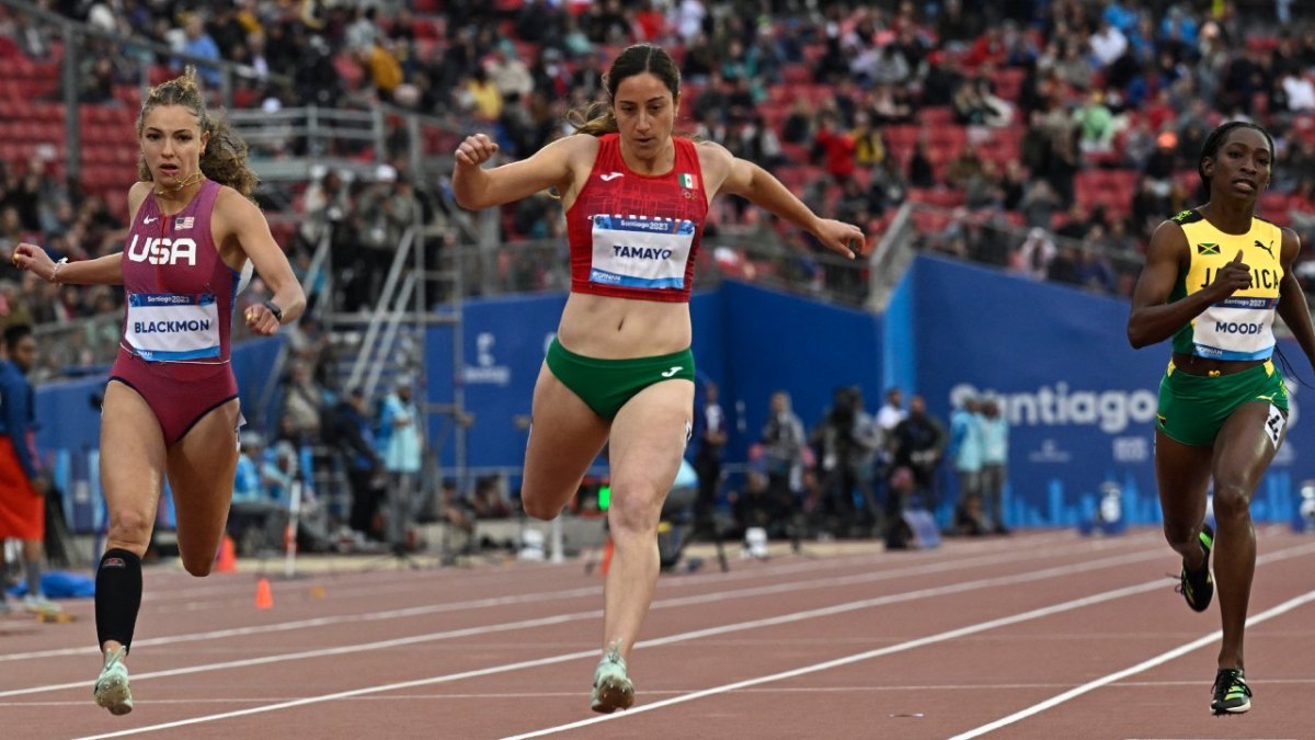 La velocista mexicana, Cecilia Tamayo, finalizó en el último lugar de su grupo en los 200m planos en Atletismo