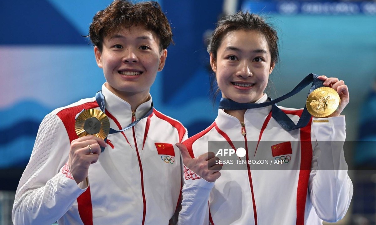 Las medallas comienzan a caer en los Juegos Olímpicos de París 2024, ahora, fue en la disciplina de Clavados. China se llevó el oro.