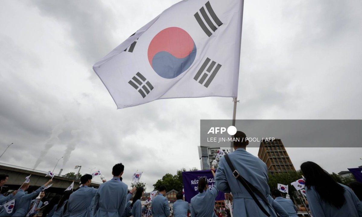 El COI pidió disculpas a Corea del Sur por confundirlos con Corea del Norte, durante la ceremonia de apertura de París 2024.