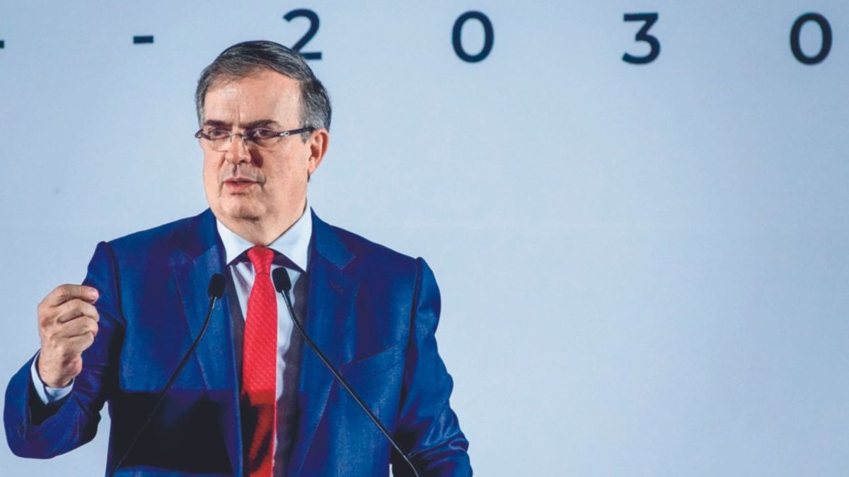 Especialista. El excanciller Marcelo Ebrard será el secretario de Economía en el Gobierno de Claudia Sheinbaum. 