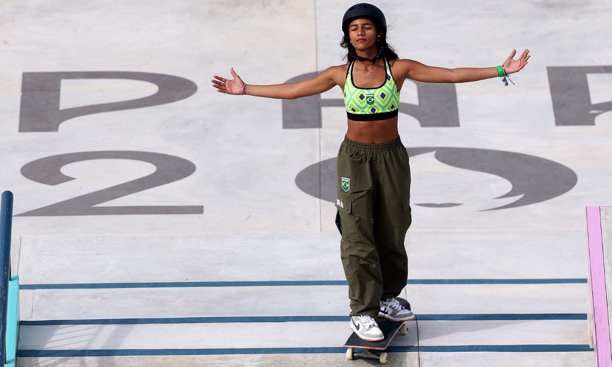 A sus 16 años, la patinadora brasileña, Rayssa Leal, obtuvo su segunda medalla en Paris 2024 en skateboarding