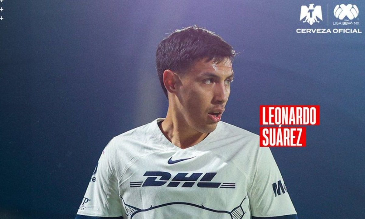 Pumas confirmó que el argentino Leonardo Suárez sufrió una lesión de ligamento cruzado, que automáticamente dejó descartado para la actividad del equipo en la Leagues Cup