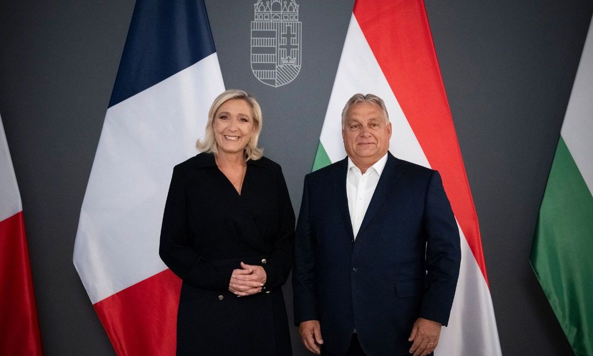 ENCUENTRO. El liderazgo de Orban y Le Pen reforzaría políticas antiinmigración