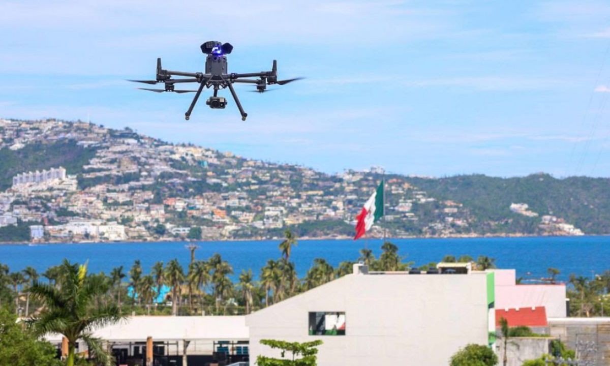 Destino. Autoridades lanzan plan de vigilancia con drones para prevenir, disuadir y disminuir la incidencia delictiva en la entidad.