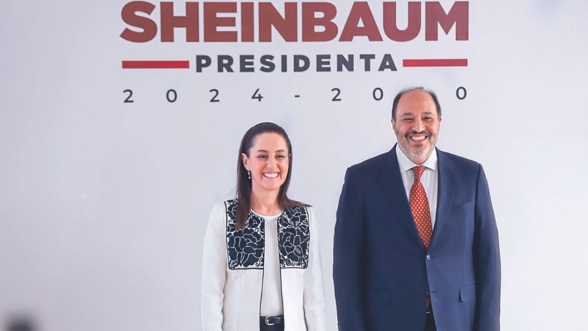 Acuerdos. La futura Presidenta de México destacó que además de la amistad que la une con Batel, él cuenta con las capacidades necesarias para el cargo.