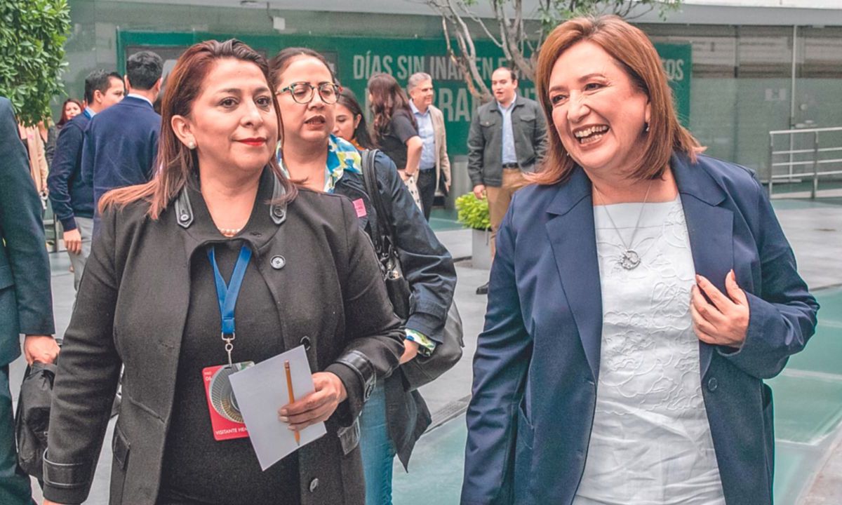 Llamado. Gálvez llamó a López Obrador a ser generoso y escuchar a la oposición. 