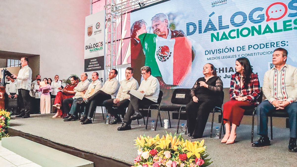 Diálogos. En el cuarto foro por la Reforma al Poder Judicial se abordó la  “División de poderes: Medios Legales y constitucionales".