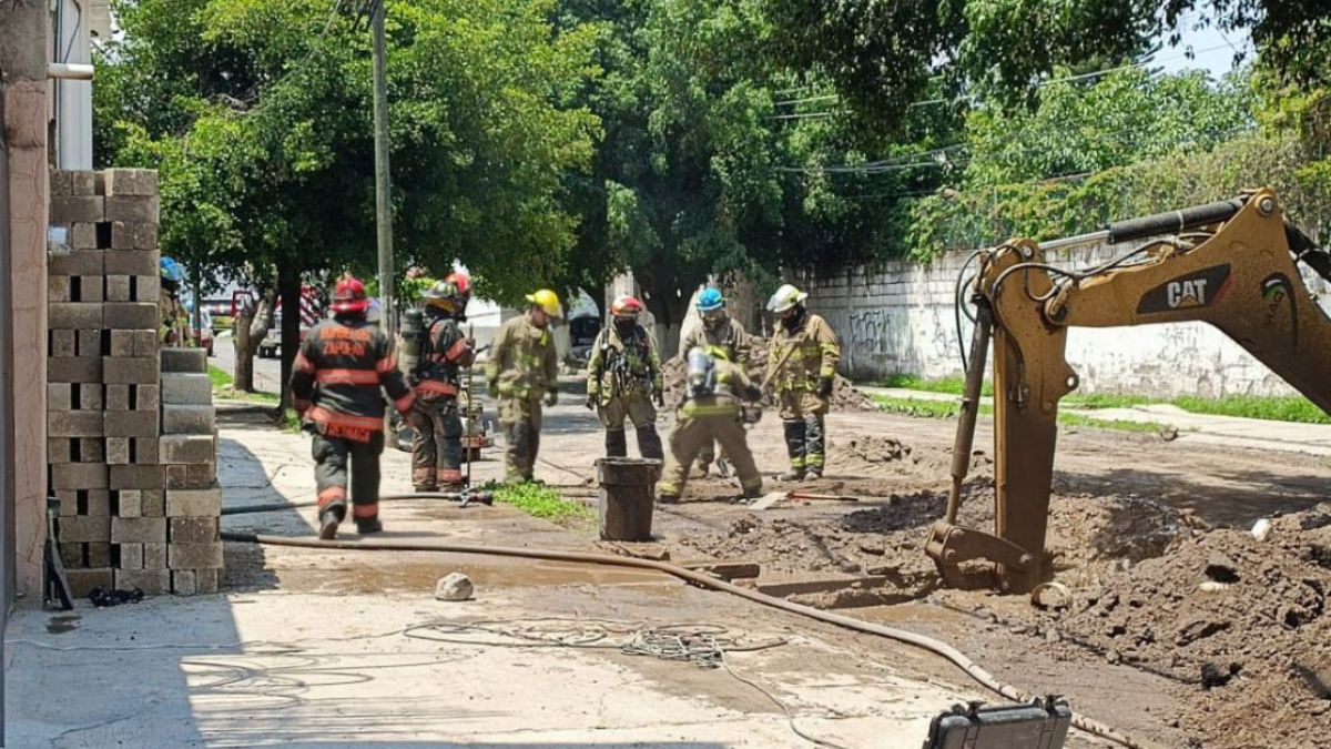 Zapopan. Bomberos del municipio descartaron riesgo en la colonia El Colli.