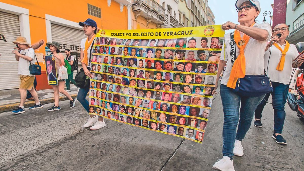 Justicia. Madres buscadoras protestan para exigir justicia. 