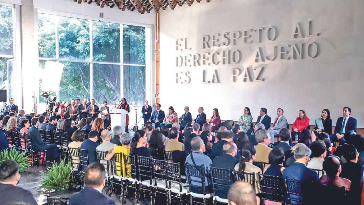 Alza la voz. La ministra presidenta de la Corte alertó que se abre la puerta a que lleguen a ser jueces los mejor relacionados con el poder