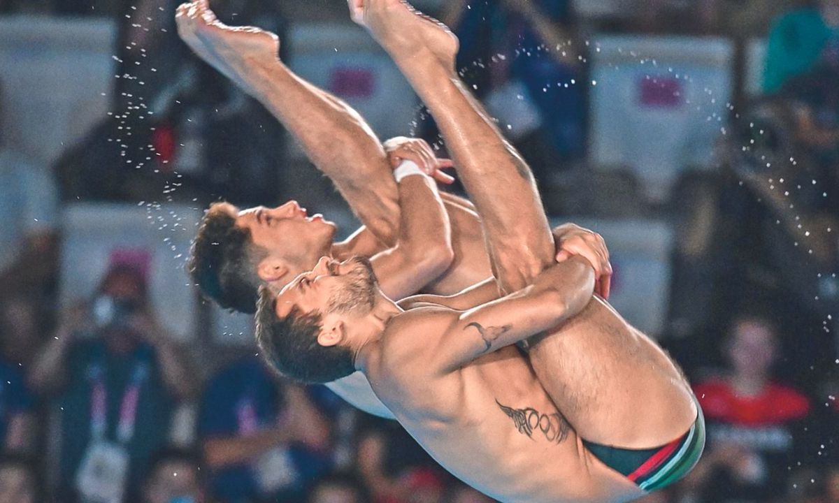 Ubicados en la tercera posición en la ronda de repechaje del doble scull ligero, Miguel Carballo y Alexis López clasificaron a la semifinal de remo en dicha especialidad de París 2024