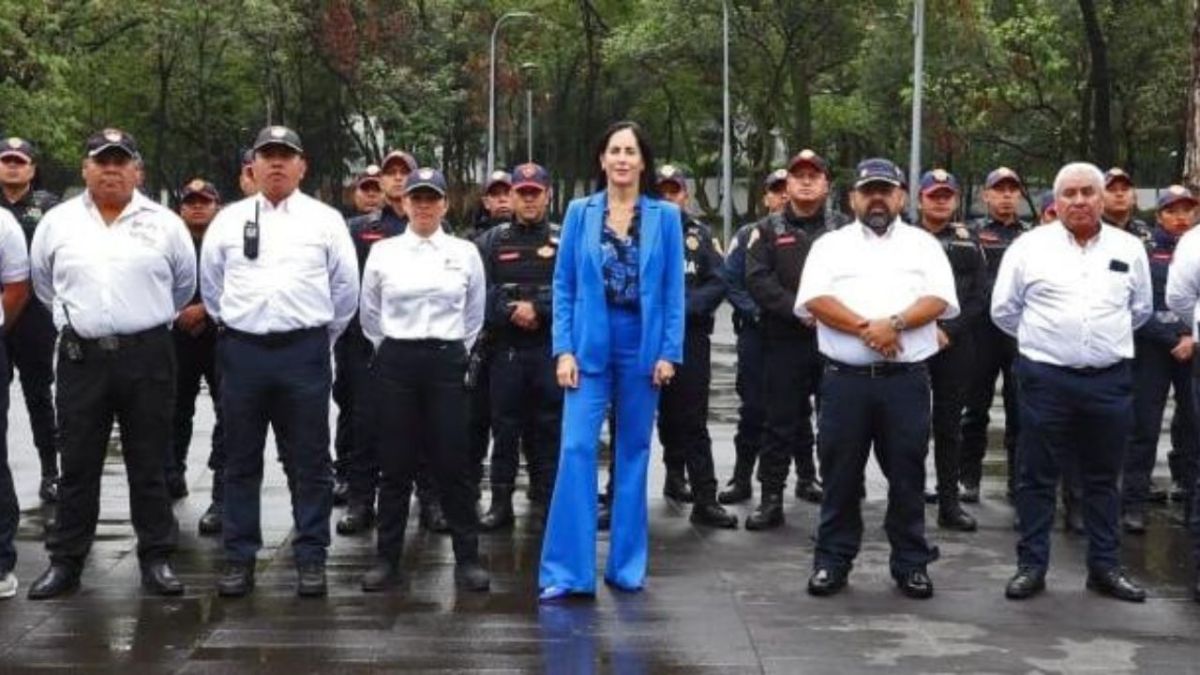 Combate. La alcaldesa destacó la inversión en seguridad, como duplicar los policías y cámaras.