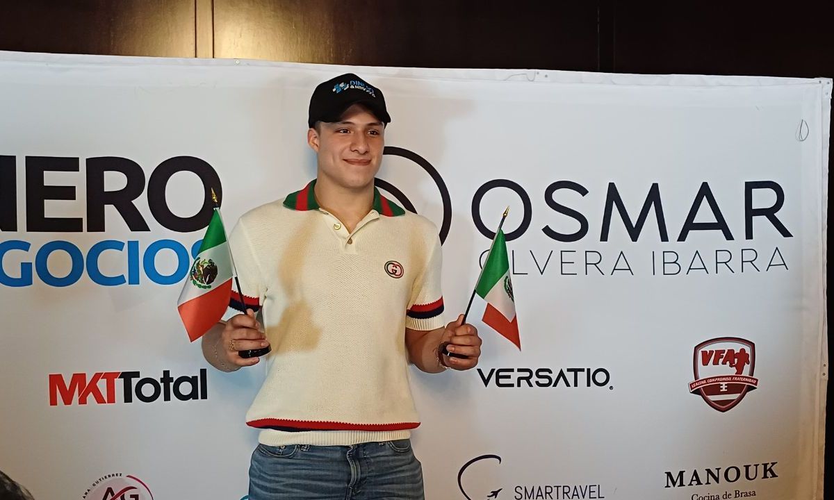 , Osmar Olvera se despidió del país junto a sus familiares y patrocinadores y aseguró que más allá de pelear por un podio, buscará el metal dorado en su segunda participación olímpica