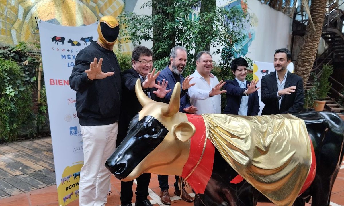 Más de 50 vacas conformarán la edición 2024 de la exhibición internacional CowParade México, es considerado el evento de arte popular