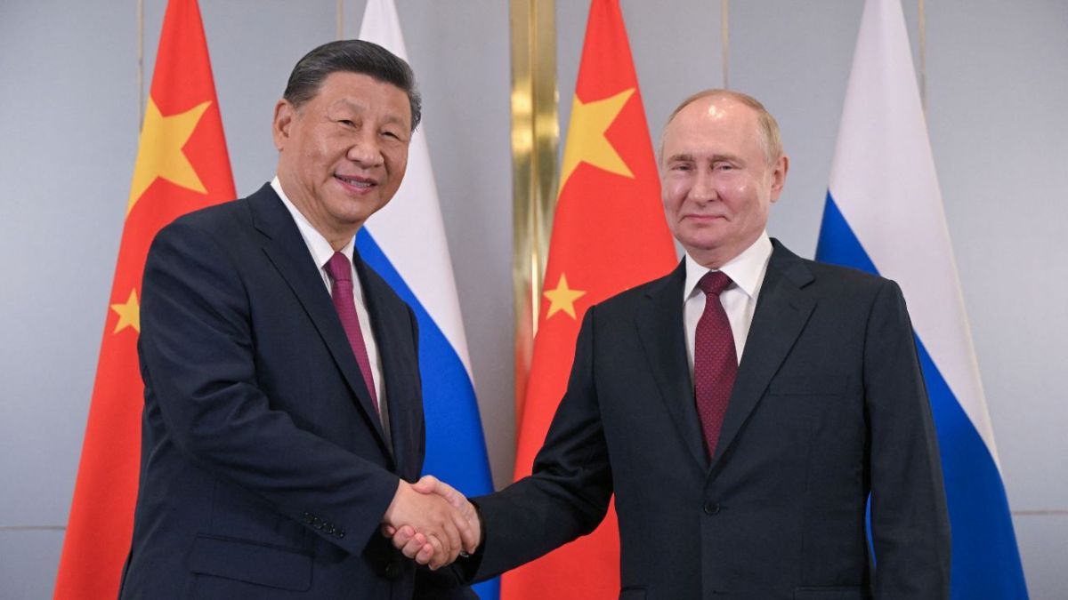 RESPALDO. La reunión entre Putin y Xi se produce un mes y medio después de que el mandatario ruso viajara a China para buscar más apoyo en su guerra contra Ucrania.