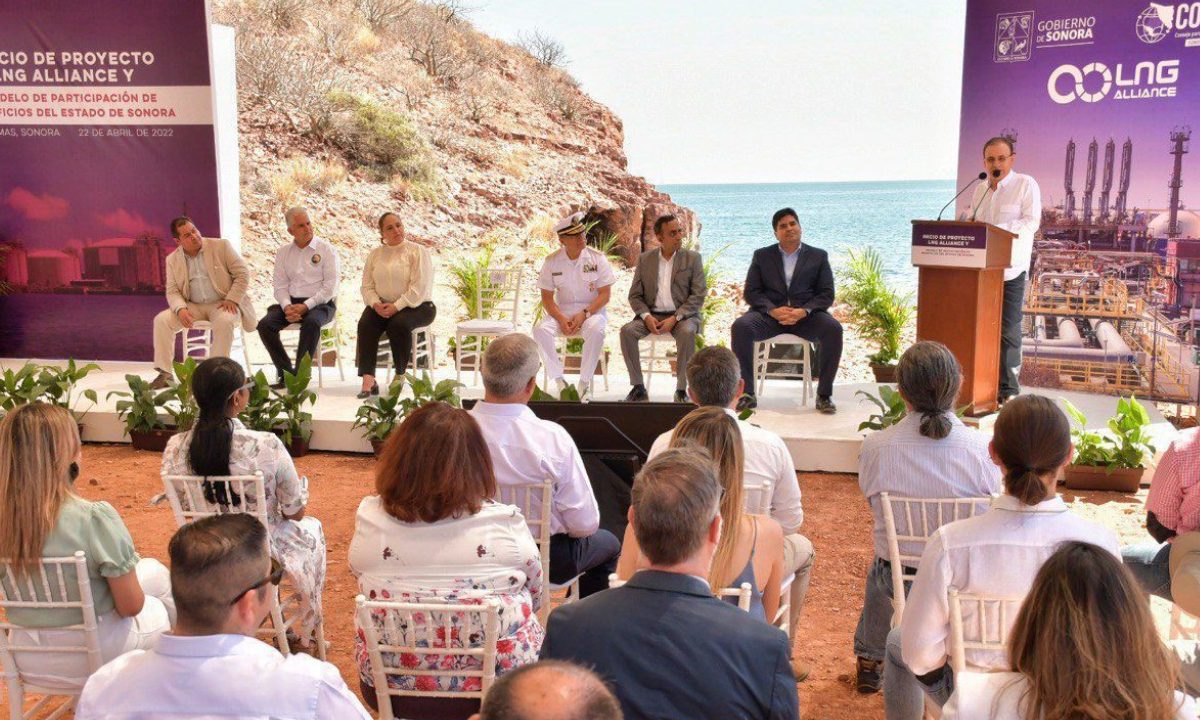 El inicio de la construcción de una planta de licuefacción de gas en Guaymas, dará seguimiento a los proyectos de inversión, dijo Durazo