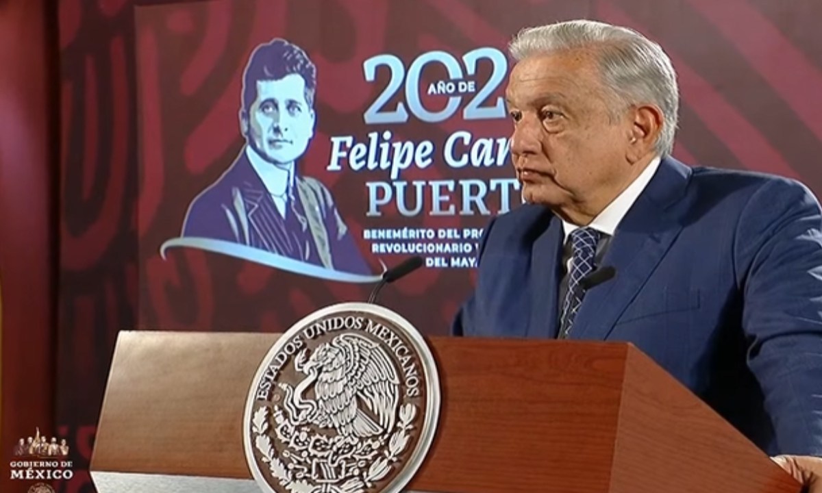 Foto: Captura de pantalla/ Andrés Manuel lópez Obrador