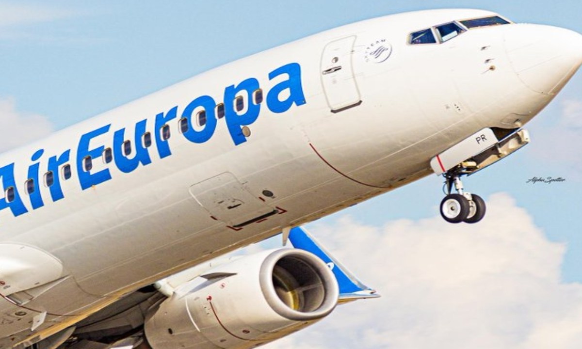 Foto: X@AirEuropa/ Turbulencia forzó a un aterrizaje en Natal