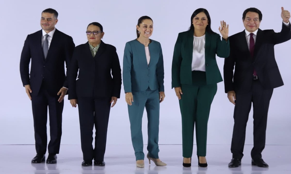 Foto: Gabriela Esquivel/ Se presentaron a 4 integrantes más del gabinete de Claudia Sheinbaum