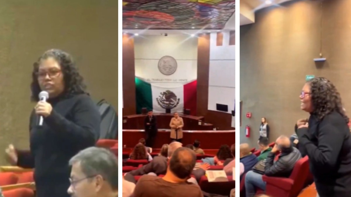 Una madre buscadora irrumpió en el Congreso de Zacatecas para denunciar el caso de su hijo, quien permaneció 8 meses en la Semefo.