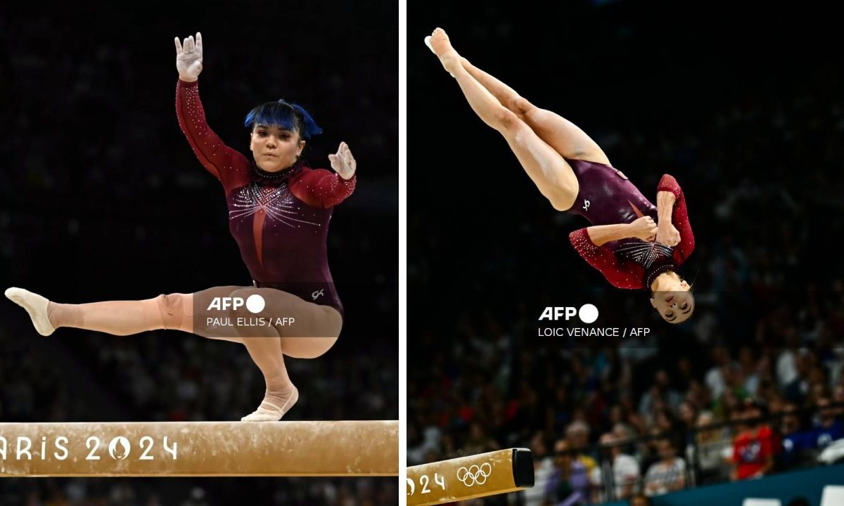 Las mexicanas Alexa Moreno y Ahtziri Sandoval comenzaron su participación en el All-Around de la Gimnasia Artística en París 2024.