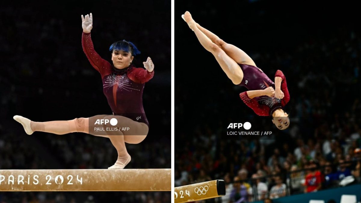 Las mexicanas Alexa Moreno y Ahtziri Sandoval comenzaron su participación en el All-Around de la Gimnasia Artística en París 2024.