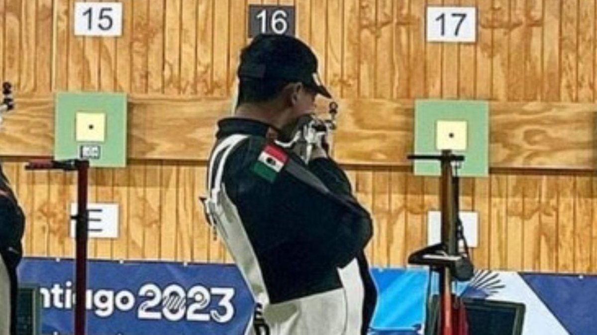 Edson Ramírez y Carlos Quezada se quedaron rezagados en la clasificatoria de 10m rifle de aire en Tiro Deportivo