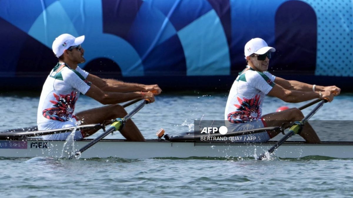 La dupla mexicana de Remo terminó su participación en los Juegos Olímpicos de París 2024, al obtener un cuarto lugar.