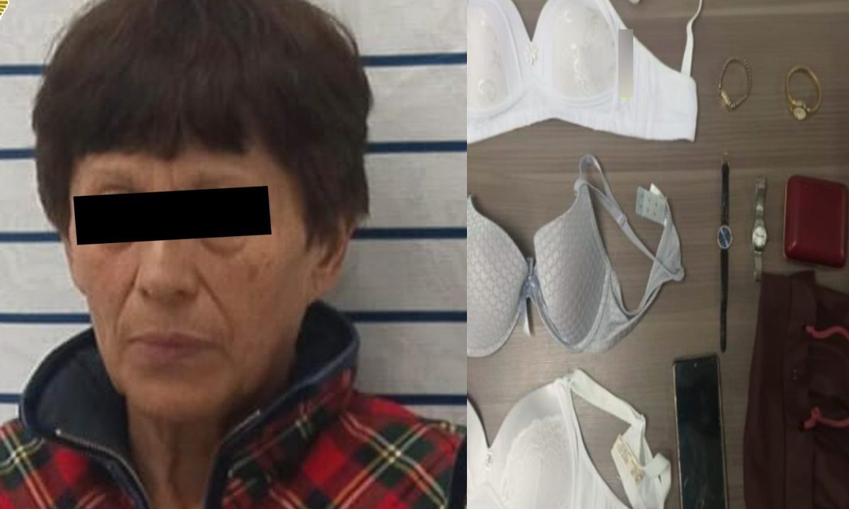 Una mujer fue detenida por presuntamente drogar a una adulta mayor para robar joyas y ropa interior de su vivienda, en la alcaldía Tlalpan.