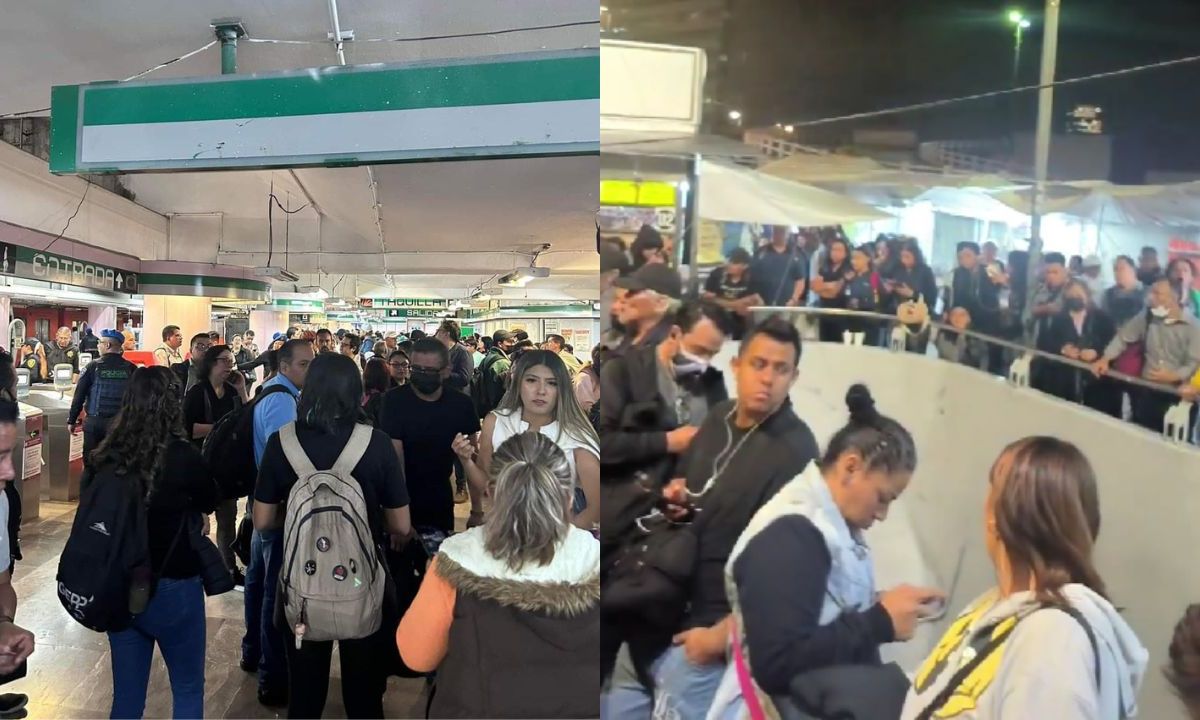 Desalojan a usuarios para rescatar a sujeto que se arrojó a vías del Metro en la estación Buenavista