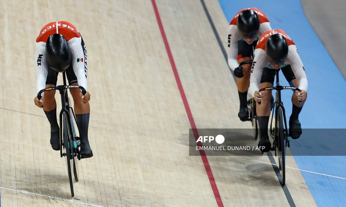 El equipo mexicano femenil finalizó en el quinto lugar, en la prueba de Ciclismo de velocidad en pista, dentro de París 2024.