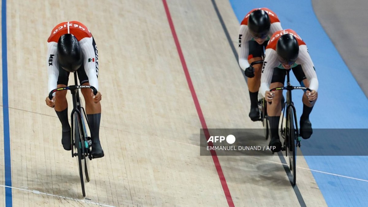 El equipo mexicano femenil finalizó en el quinto lugar, en la prueba de Ciclismo de velocidad en pista, dentro de París 2024.