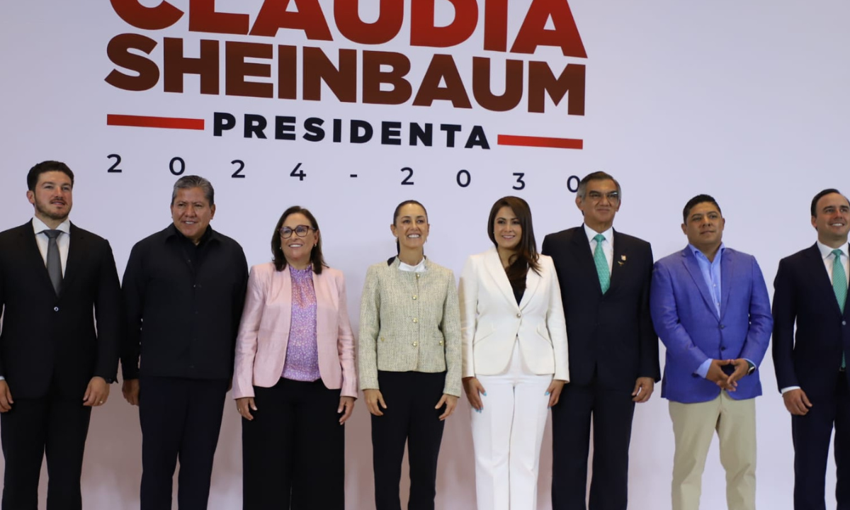 Claudia Sheinbaum, virtual presidenta electa, se comprometió en atender el tema del agua y carreteras para la región noroeste de México.