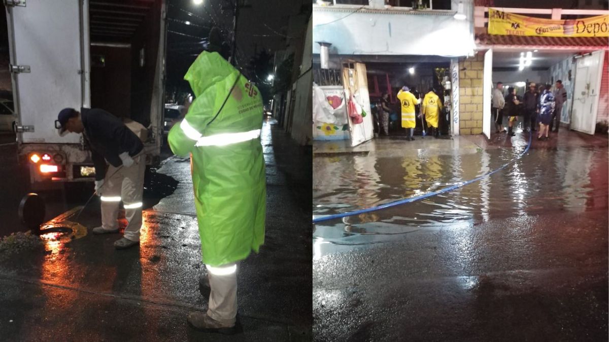 Suman autoridades esfuerzos ante fuertes lluvias