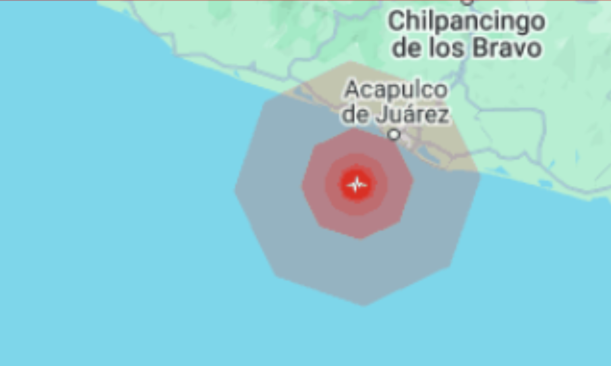 Se registró un leve sismo en Acapulco