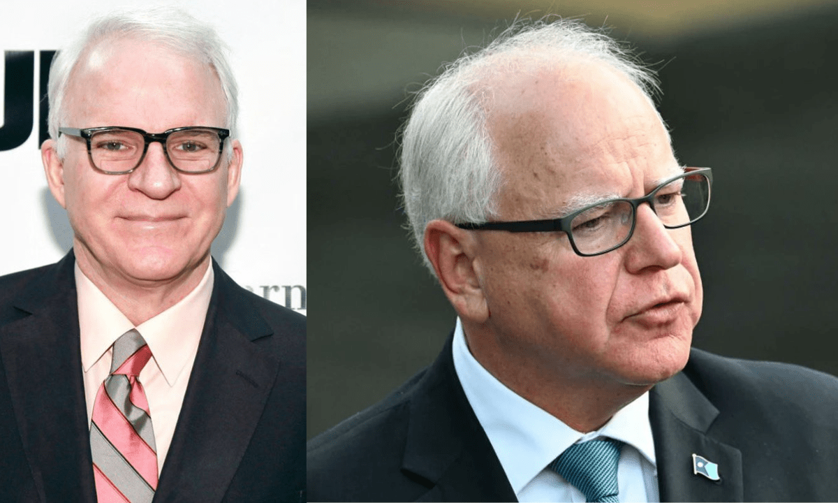 Por el momento, el actor Steve Martin ha rechazado la oferta de interpretar a Tim Walz en la próxima temporada de SNL.