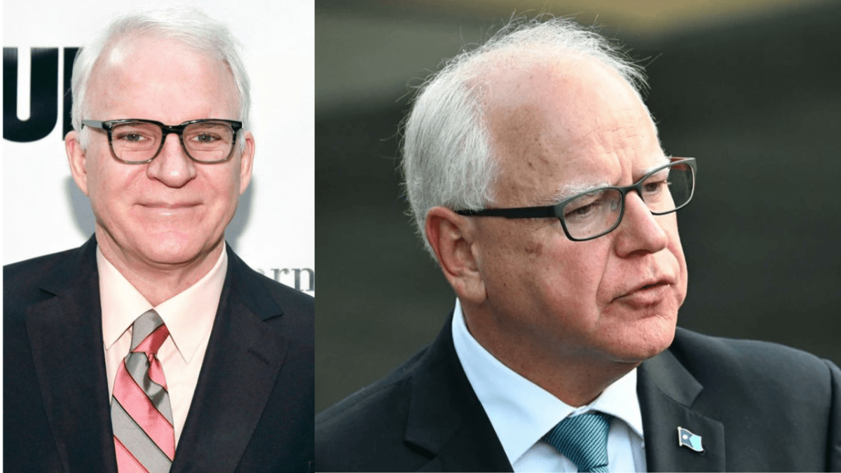 Por el momento, el actor Steve Martin ha rechazado la oferta de interpretar a Tim Walz en la próxima temporada de SNL.