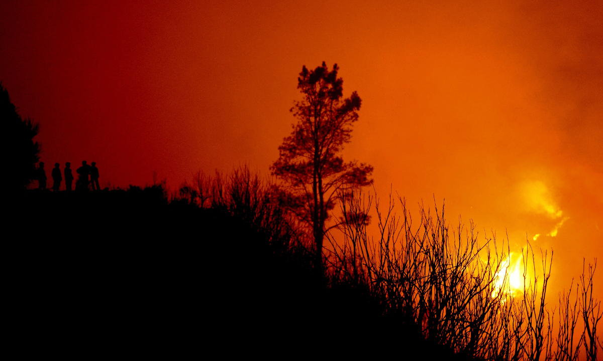 Incendio en Madeira devasta al menos cinco mil hectáreas de vegetación