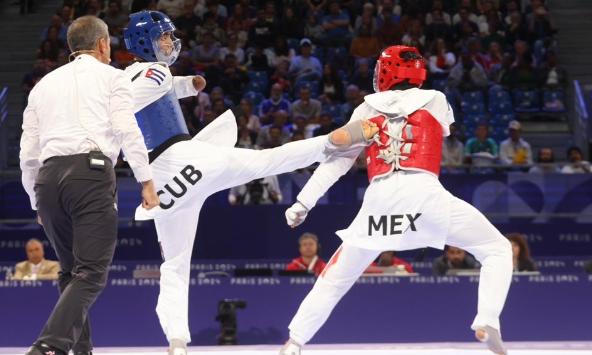 Juan Diego García ganó su combate de repechaje de este viernes y, con ello, accede al duelo por la medalla de bronce en para taekwondo.