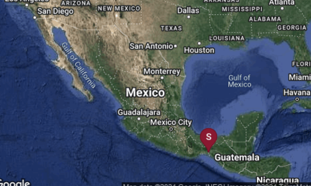 sismo en Arriaga, Chiapas