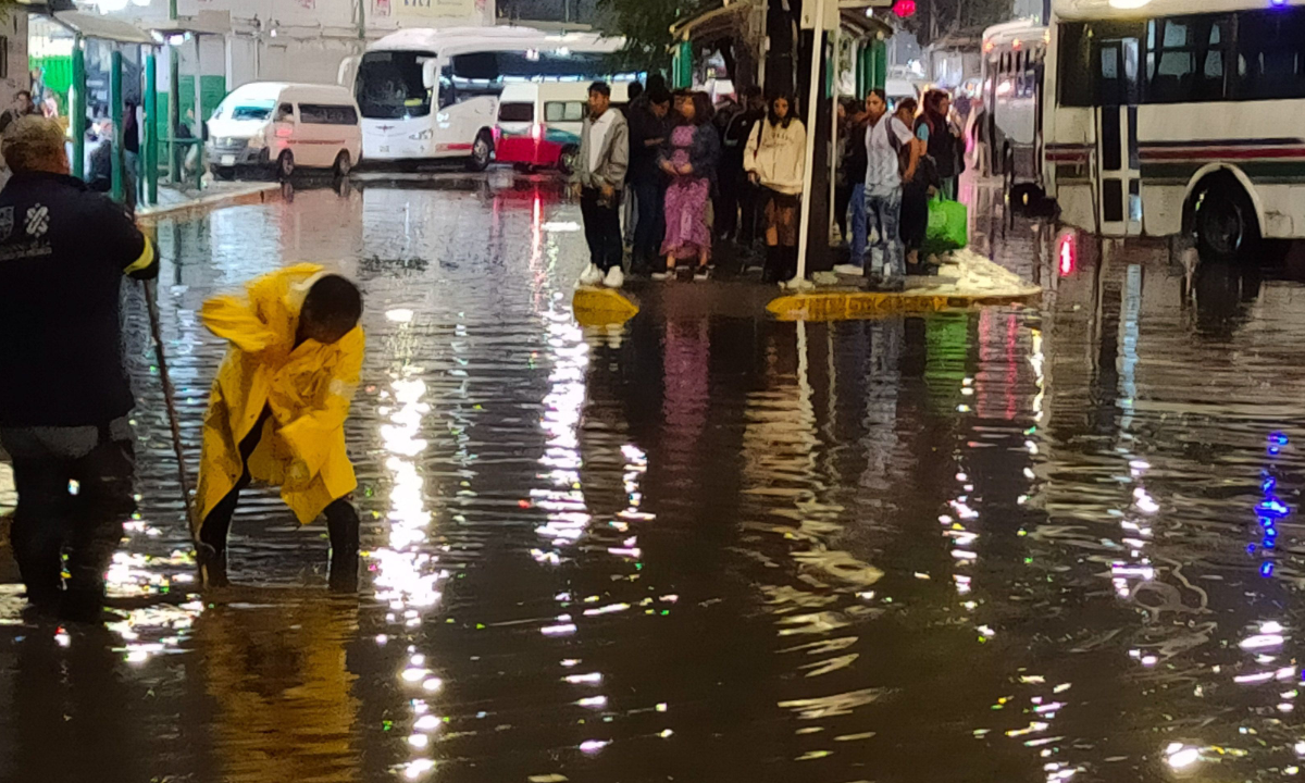 Inundaciones y coladeras tapadas