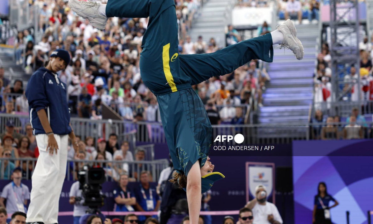 Raygun, bailadora de Break Dance