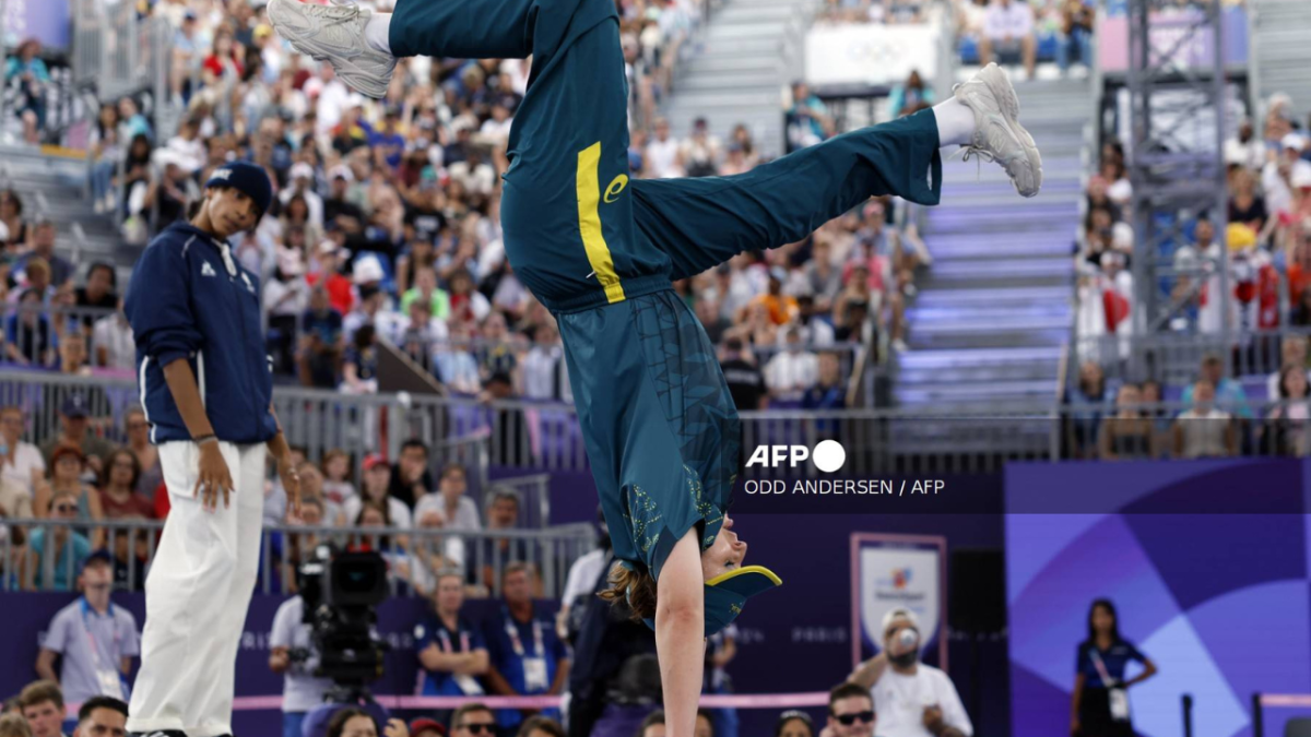 Raygun, bailadora de Break Dance