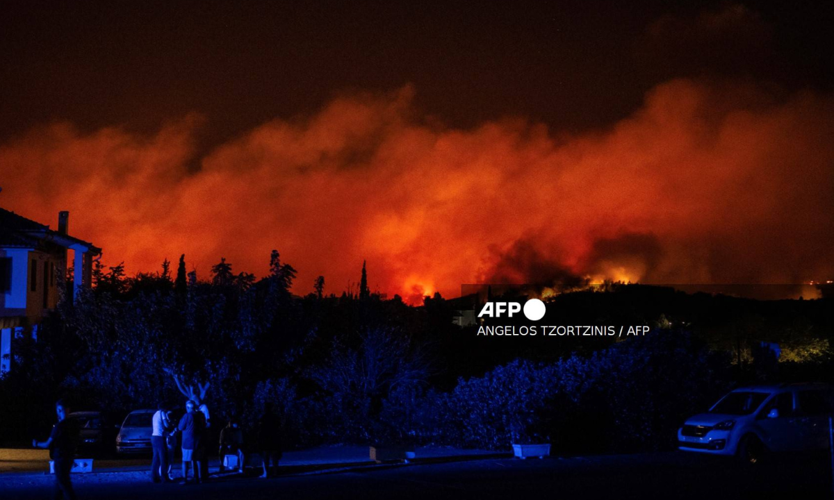 Incendios en Grecia