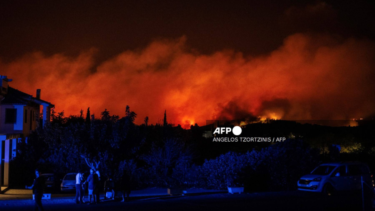 Incendios en Grecia