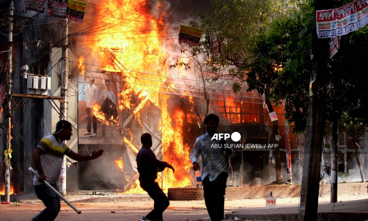 Protestas en Bangladesh